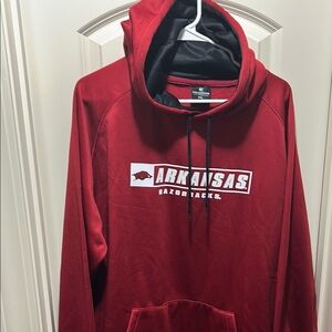 Colosseum Red Sweatshirt Hoodie
